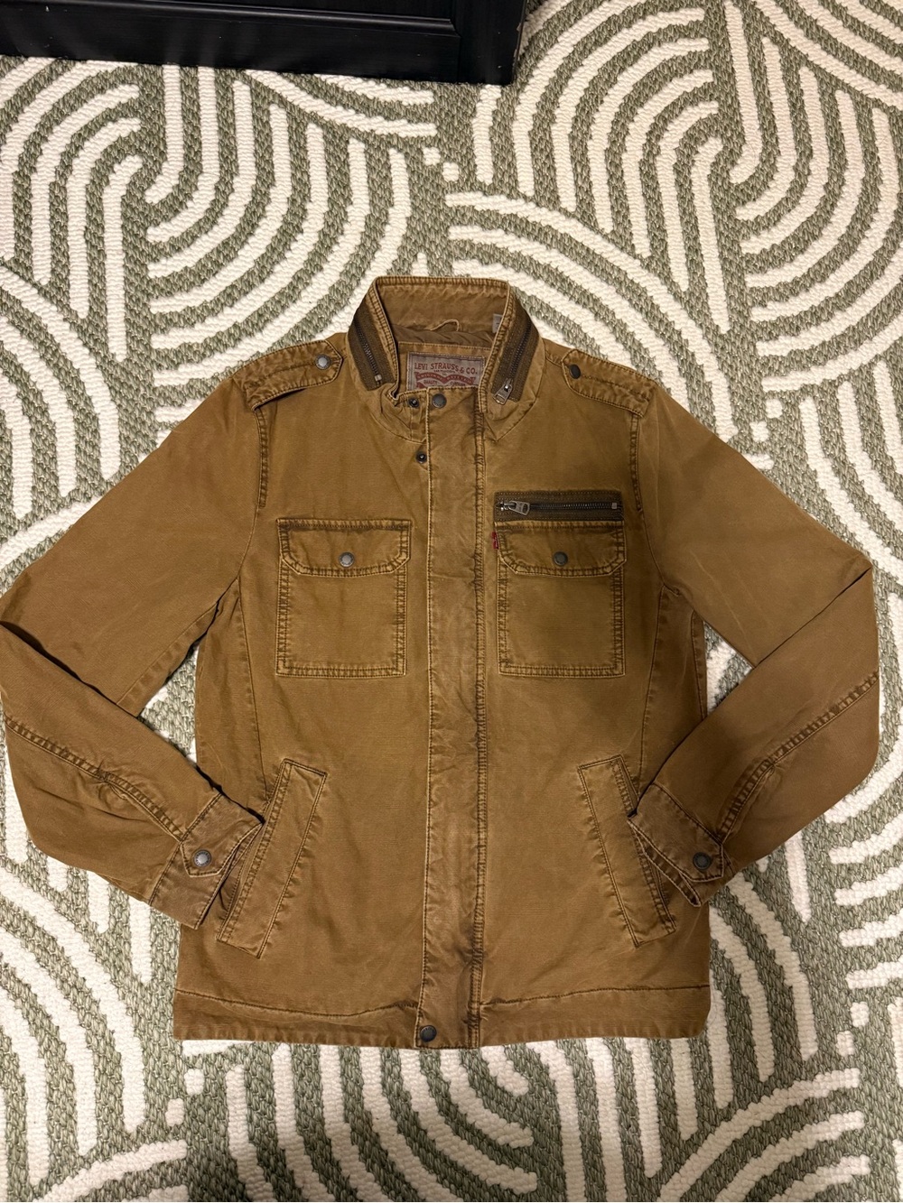 Levi's Brown Field Jacket with Chest Pockets